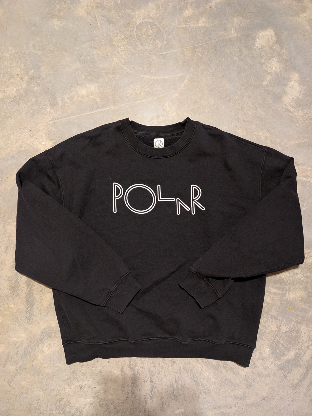 Polar Skate Co Black Crewneck Sweatshirt